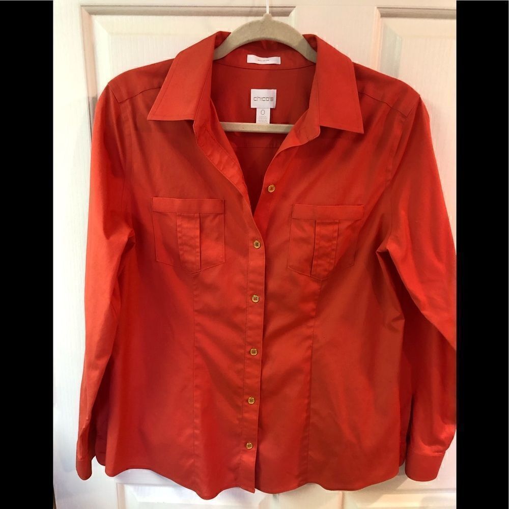 Chico’s casual shirt, no iron!!